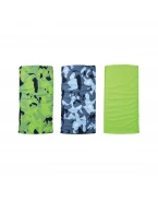 Bandana Comfy Oxford HAVOC GREEN (3 pcs.) - Verde/Albastru