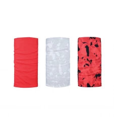 Bandana multifunctionala Oxford Windproof Comfy Havoc (3buc.) - Camo/Rosu