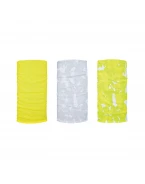 Bandana multifunctionala Oxford Windproof Collar Comfy Havoc (3buc.) - Camo/Galben fluo | NW152