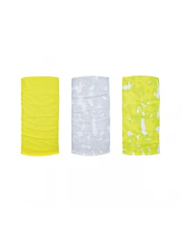 Bandana multifunctionala Oxford Windproof Collar Comfy Havoc (3buc.) - Camo/Galben fluo