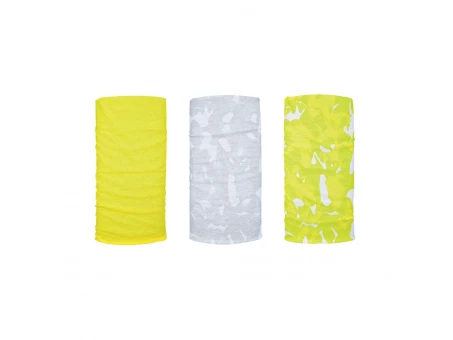 Bandana multifunctionala Oxford Windproof Collar Comfy Havoc (3buc.) - Camo/Galben fluo | NW152