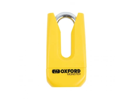 Lacat antifurt blocare disc frana Oxford Monster - Galben
