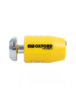 Lacat antifurt blocare disc frana Oxford Patriot - Galben