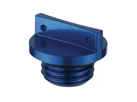 Buson umplere ulei ACCEL YAMAHA WR250F 06-13, HONDA CRF culoare albastru (filet M20X2,5) | OFP02BL