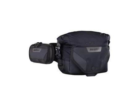 Borsetă moto impermeabila OXFORD Atlas W-3 Advanced cu Modul Telefon, 3L + 0.8L - Negru | OL1005