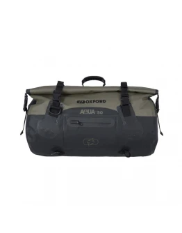 Geantă Oxford Aqua T-50 Rollbag impermeabila 50L - Negru/Khaki