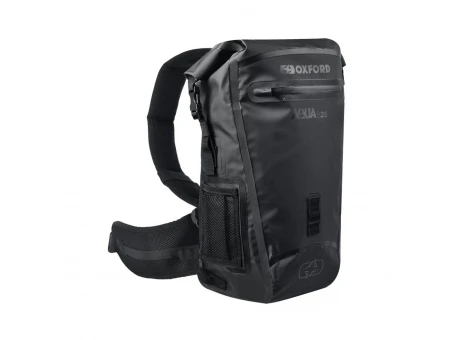 Ghiozdan impermeabil Oxford Aqua B-25 - Negru