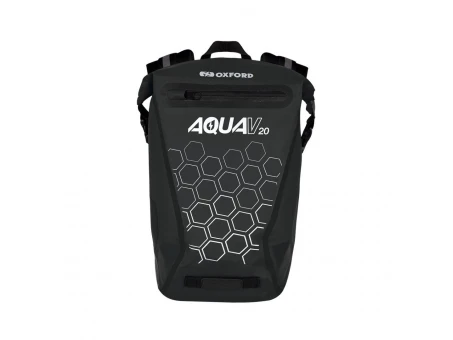 Ghiozdan Impermeabil Oxford V-20 Aqua 20L - Negru