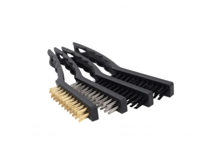 Set 4 Perii Curățare OXFORD Pro - Nylon, Alamă și Oțel Inoxidabil | OX340