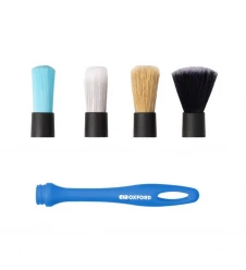 Set 4 Perii Detailing OXFORD 4in1 - Curățare Precisă