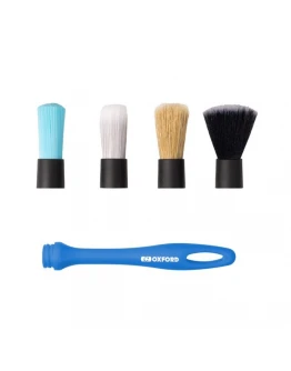 Set 4 Perii Detailing OXFORD 4in1 - Curățare Precisă