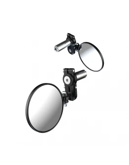 Set oglinzi capăt ghidon OXFORD stânga/dreapta - Negru