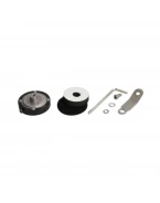 Ceas analog rezistent Oxford AnaClock - Negru | OX559