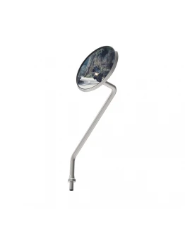 Oglinda universala Oxford Round Dreapta M10X1.25 - Argintiu