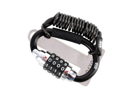 Lacat antifurt casca OXFORD LidLock - Negru