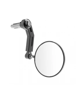 Oglinda Bar End Oxford Premium din Aluminiu - Stanga