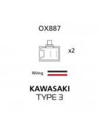 Conector OXFORD pentru semnalizări LED și halogen - tip OEM Kawasaki Type 3 Block | OX887