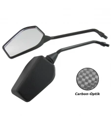 Set oglinzi moto ATV scuter 10mm lungi
