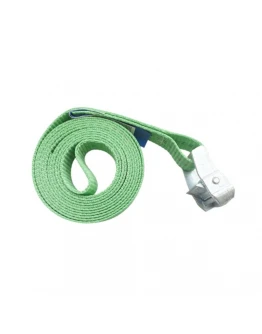 Chingă de transport BIKETEC 35mm/3m cu cataramă autoblocantă - Verde