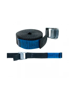 Chingă de transport BIKETEC 35mm/3m cu cataramă autoblocantă - Negru