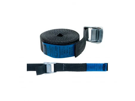 Chingă de transport BIKETEC 35mm/3m cu cataramă autoblocantă - Negru | PASK35/4/BK