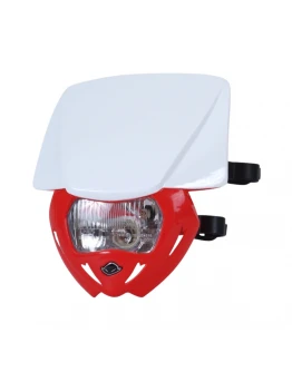 Far UFO PANTHER DUAL culoare Alb/Rosu