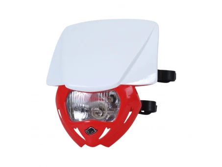 Far UFO PANTHER DUAL culoare Alb/Rosu | PF01709W070