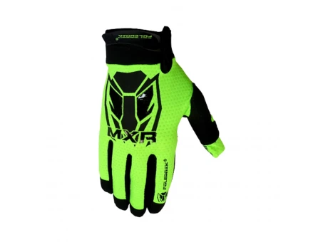 Mănuși Cross HRNT (Hornet) MXR Polednik Premium - Verde fluo | PLDHMXRYF
