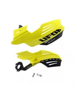 Handguard UFO VULCAN culoare Galben/Negru (kit montaj inclus)