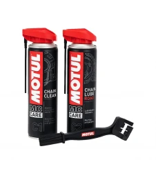 Pachet intretinere lant Motul C1, C2, perie curatat lant