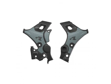 Protecții cadru RACETECH (RTECH) Revolution - Honda XL 750 Transalp (2023–2025) - Negru/Gri | PRTALPNRGR24