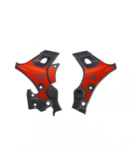 Protecții cadru RACETECH (RTECH) Revolution - Honda XL 750 Transalp (2023–2025) - Negru/Rosu