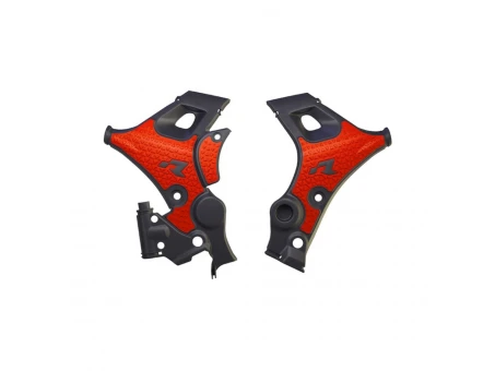 Protecții cadru RACETECH (RTECH) Revolution - Honda XL 750 Transalp (2023–2025) - Negru/Rosu | PRTALPNRRS24