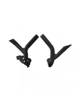 Protecții cadru RACETECH (RTECH) Super Grip Bi-Material - BETA RR 250/300/350/390/430/480 (2024) - Negru