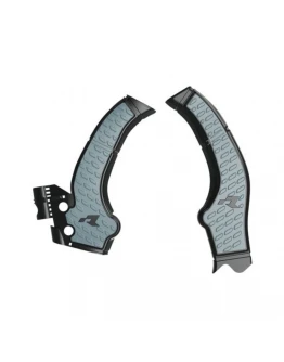 Protecții cadru RACETECH (RTECH) pentru KOVE 800 X Pro / Rally (2024–2025) - Negru/Gri