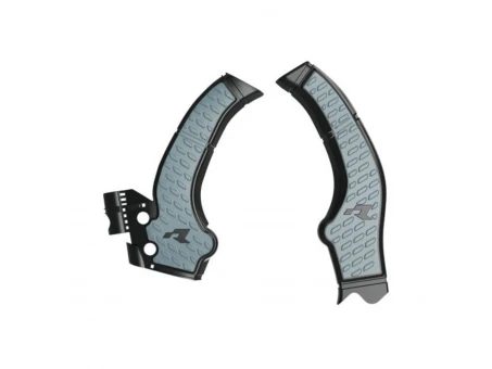 Protecții cadru RACETECH (RTECH) pentru KOVE 800 X Pro / Rally (2024–2025) - Negru/Gri | PRTKOVNRGR25