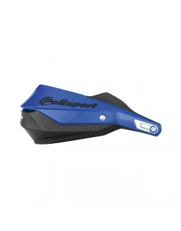 Set protectii maini (hand guard) aluminiu adventure/enduro Polisport Trail Blazer - Albastru/Negru