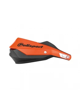 Set handguard aluminiu adventure/enduro Polisport Trail Blazer - Portocaliu/Negru