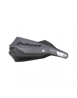 Set handguard aluminiu adventure/enduro Polisport Trail Blazer - Gri/Negru	
