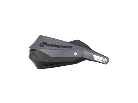 Set handguard aluminiu adventure/enduro Polisport Trail Blazer - Gri/Negru | PS8308800007
