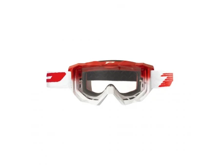 Ochelari cross-enduro PROGRIP GOGGLES PG3200-130 TR VENOM - Rosu/Alb