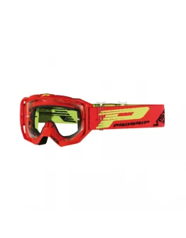 Ochelari cross-enduro PROGRIP GOGGLES PG3303-107 TR VISTA - Rosu