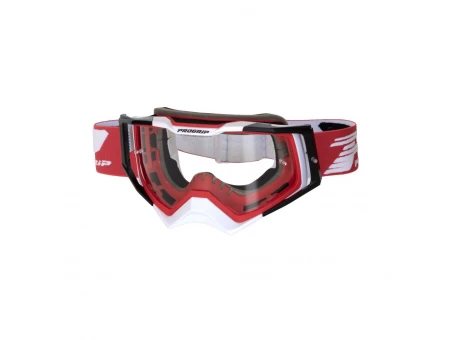 Ochelari cross-enduro PROGRIP GOGGLES PG3309-161 TR RAPID - Rosu/Alb/Negru