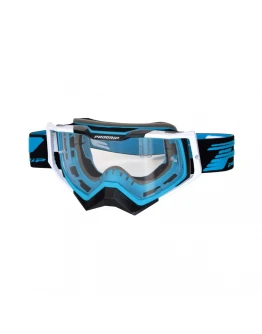 Ochelari cross-enduro PROGRIP GOGGLES PG3309-379 TR RAPID - Albastru,Alb