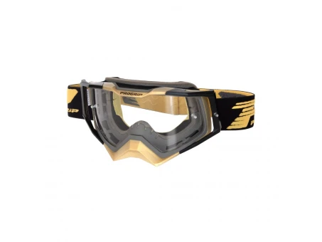 Ochelari cross-enduro PROGRIP GOGGLES PG3309-380 TR RAPID - Negru/Auriu