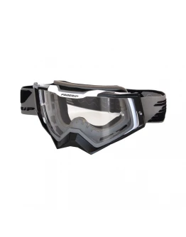 Ochelari cross-enduro PROGRIP GOGGLES PG3309-381 TR RAPID - Gri,Negru,Alb