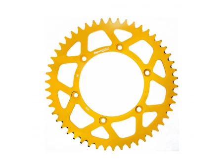 Pinion spate SUPERSPROX Aluminiu 7075-T6 (ERGAL) 808 50 SUZUKI RM/RMZ (JTR808.50) Culoare Auriu | RAL-808:50-GLD