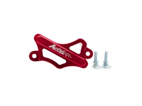 Protectie etrier ACCEL (spate) HONDA CR/CRF 02-16, aluminiu, culoare rosu | RBCG101RD