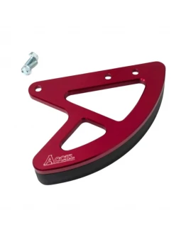 Protectie disc spate  ACCEL spate HONDA CR 125/250 '02-07, CRF 250R '04-20, 250X '04-17, 450R '02-20, 450X '05-17, 450RX '17-19 (aluminiu) culoare rosu