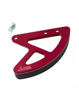 Protectie disc spate  ACCEL spate HONDA CR 125/250 '02-07, CRF 250R '04-20, 250X '04-17, 450R '02-20, 450X '05-17, 450RX '17-19 (aluminiu) culoare rosu